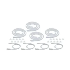 Lot 4 strip USB Neon Colorflex 10lm 4,5W 5V Paulmann 4x1m