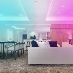 Lot de 3 Ampoule GU10 LED connectée RVB 4,8W 380 lm