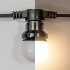 Lot de 20 Ampoules Guirlande Guinguette Led E27 Blanc Chaud - 1.5W