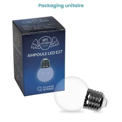 Lot de 10 Ampoules Guirlande Guinguette Led E27 Transparentes - 1.5W
