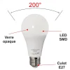 Lot de 10 ampoules LED E27 13W (équiv. 100W) 1521Lm 6500K - garantie 5 ans