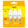 Lot de 3 Ampoules LED E14 5W F
