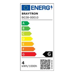 Lot de 2 appliques LED BRAYTRON VEKTA-B, blanc, 4W, 230lm
