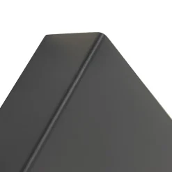 Lot de 2 appliques modernes noires - Otan