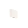 Lot de 2 appliques murales modernes blanches - Otan