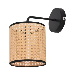 Lot de 2 appliques murales Southend 25 x 17 x 16 cm noir beige lux.pro