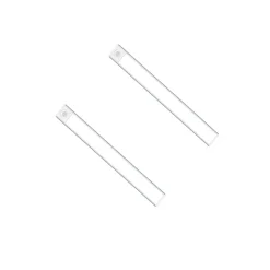 Lot de 2 Barre LED Ultra slim à détection de mouvement 70 lumen 30 cm
