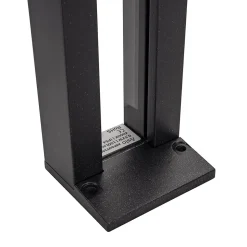 Lot de 2 bornes de jardin Eclairage LED Solaire Extérieur 100 Lm Autonomie 3 nuits IP54 ASLO