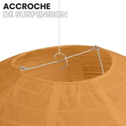 Lot de 12 Boules Japonaises Cumin 30 cm