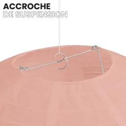 Lot de 12 Boules Japonaises Pêche 30 cm