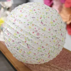 Lot de 12 Boules Japonaises Collection Liberty 30 cm