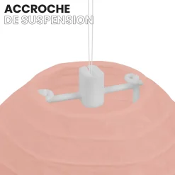 Lot de 12 Boules Japonaises Pêche 10 cm