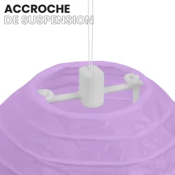 Lot de 12 Boules Japonaises Parme 10 cm