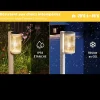 Lot de 8 Eclairages LED 25 lm Solaire à planter Idéal éclairage Allée et chemin