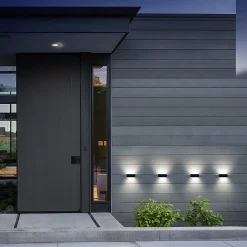 Lot de 4 lampes solaires EZIlight Solar Wall S31