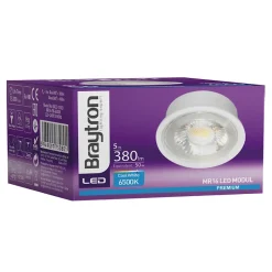 Lot de 10 Modules LED 5W pour spots encastrables GU10, MR16, 6500K, 380lm, 38 degrés