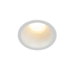 Lot de 12 spots encastrés blancs GU10 35 mm IP44 - Dept
