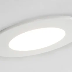 Lot de 3 spots encastrés blanc avec LED 3000K 4W IP65 - Blanca