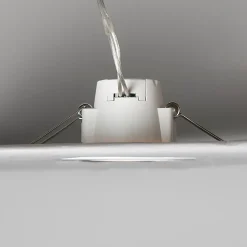 Lot de 3 spots encastrés blanc avec LED 3000K 4W IP65 - Blanca