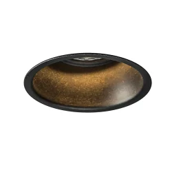 Lot de 12 spots encastrés modernes noirs - Dept