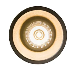 Lot de 12 spots encastrés modernes noirs - Dept