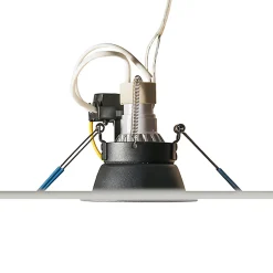 Lot de 12 spots encastrés modernes noirs - Dept