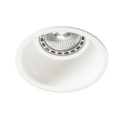 Lot de 6 spots encastrés modernes blancs - Dept