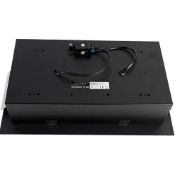 Lot de 6 spots encastrés noirs AR111 orientables 2 lumières - Oneon