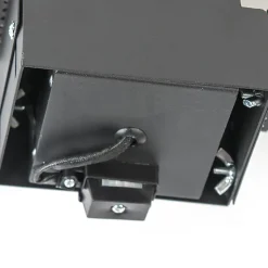 Lot de 12 spots encastrés noirs GU10 orientables sans bordure - Oneon