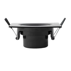 Lot de 3 spots encastrés noirs avec LED à intensité variable 3 niveaux - Miu