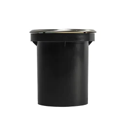 Lot de 3 spots encastrés pour extérieur en acier orientables IP65 - Delux