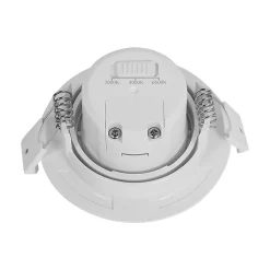 Lot de 10 spots LED encastrables 3en1 rond blanc 7W IP20 Dimmable