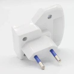 Lot de 2 Veilleuses LED bleues FISHTEC 1W 60x65mm - Prise Secteur - Lumière bleue apaisante