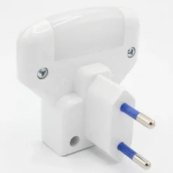 Lot de 2 Veilleuses LED bleues FISHTEC 1W 60x65mm - Prise Secteur - Lumière bleue apaisante