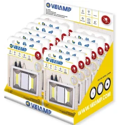 LOVING : interrupteur LED à piles (incluses). Blanc