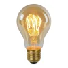 Lucide A60 - Ampoule filament - 6 cm - LED Dim. - E27 - 1x4,9W 2200K - Ambre