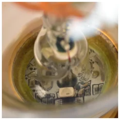 Lucide A60 TWILIGHT SENSOR - Ampoule filament - 6 cm - LED - E27 - 1x4W 2200K - Détecteur Jour/Nuit - Ambre