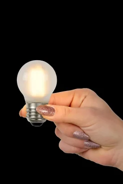 Lucide G45 - Ampoule filament - 4,5 cm - LED Dim. - E27 - 1x4W 2700K - matte