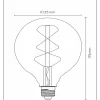 Lucide G125 Class A - Ampoule filament - 12,5 cm - LED - E27 - 1x7W 2700K - Transparent