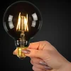 Lucide G80 Class B - Ampoule filament - 8 cm - LED Dim. - E27 - 1x7W 2700K - Transparent