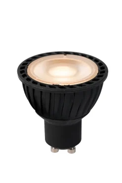 Lucide MR16 - Ampoule led - 5 cm - LED - GU10 - 1x5W 2700K - Détecteur Jour/Nuit - Noir