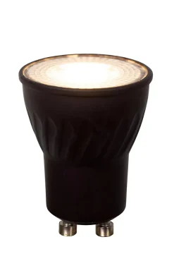 Lucide MR11 - Ampoule led - 3,5 cm - LED Dim. - GU10 - 1x3,8W 2700K - Noir