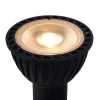 Lucide MR16 - Ampoule led - 5 cm - LED 3 StepDim - GU10 - 1x5W 2600K/2800K - Noir