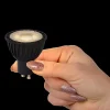 Lucide MR16 - Ampoule led - 5 cm - LED Dim. - GU10 - 1x5W 3000K - Noir