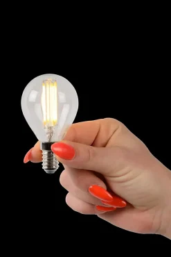 Lucide P45 - Ampoule filament - 4,5 cm - LED Dim. - E14 - 1x4W 2700K - Transparent