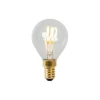 Lucide P45 - Ampoule filament - 4,5 cm - LED Dim. - E14 - 1x3W 2700K - Transparent
