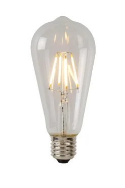 Lucide ST64 Class A - Ampoule filament - 6,4 cm - LED - E27 - 1x7W 2700K - Transparent