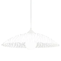 LUMICOM - ANIMAL Suspension, 1X E27, max 42W, verre, blanc, D.40cm