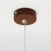 LUMICOM - BOIS Suspension, 1XE27, max 42W, métal, corten/traffic white, D40cm