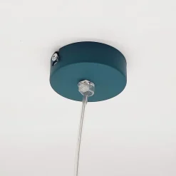 LUMICOM - BOIS Suspension, 1XE27, max 42W, métal, mediterranean blue, D40cm